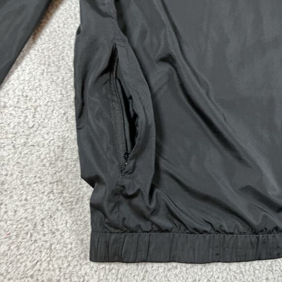 Footjoy Pullover Mens XL Black TPC Golf Windbreaker Shell Long Sleeve Jacket - Picture 11 of 15